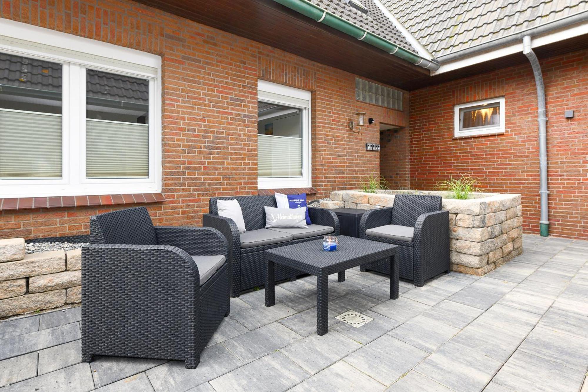 Ferienwohnungen Haus Boje Krabbe Neuharlingersiel Exterior foto